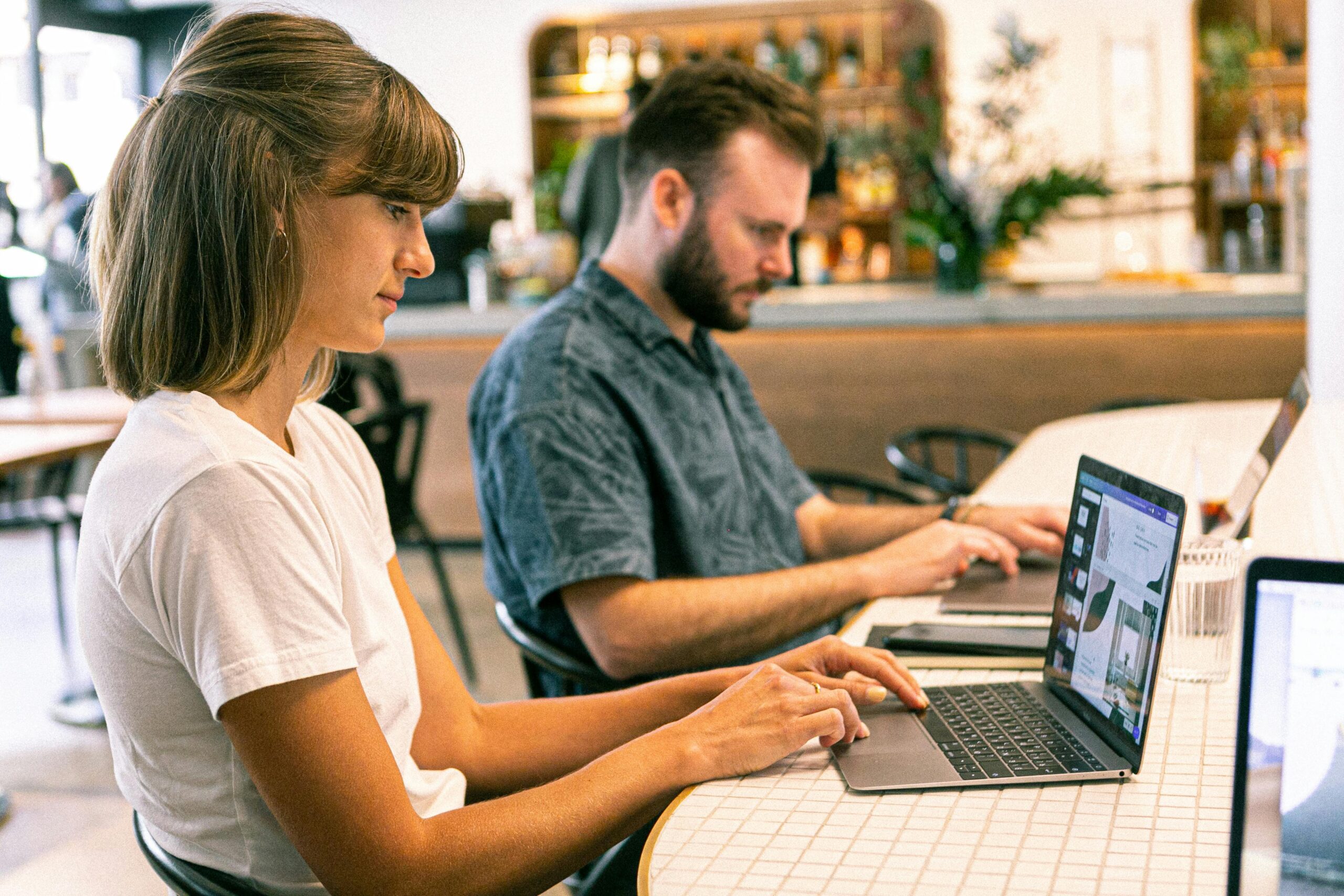 Responsive website design displayed on a laptop screen