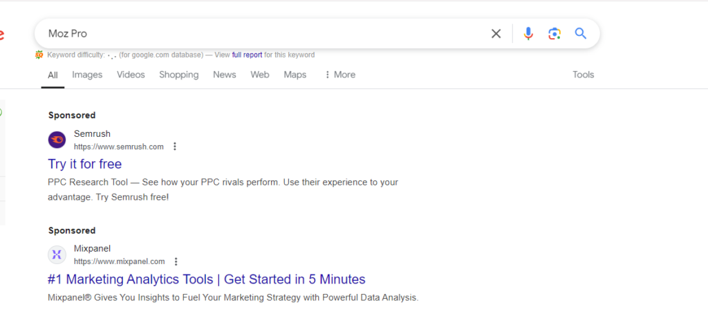 Moz Pro Best for SEO and backlink analysis