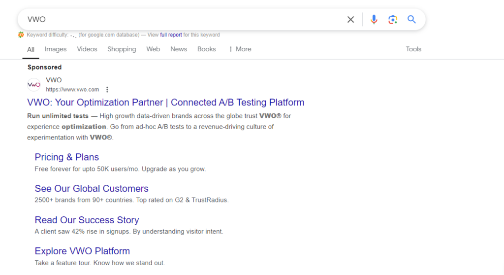 VWO is a powerful A/B testing and conversion optimization platform