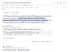 WP Super Cache: Speed Up Your WordPress Website