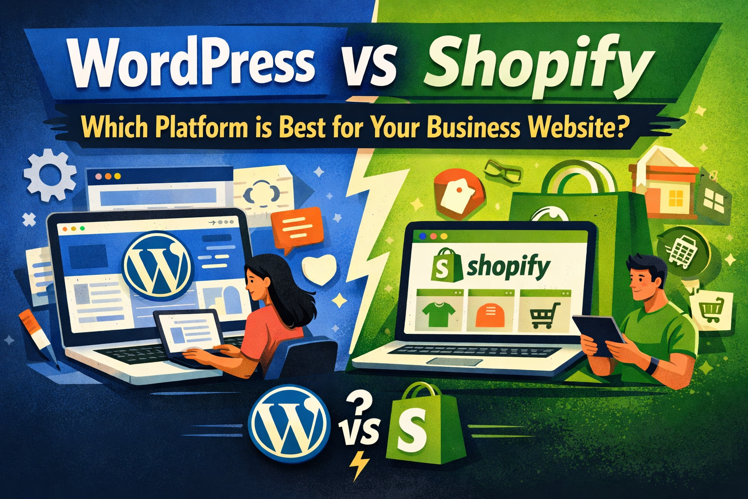 WordPress vs Shopify: Which Platform is Best for Your Business Website?