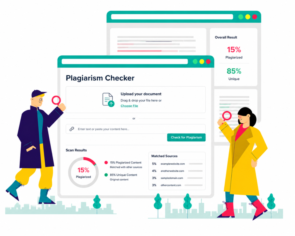 Free plagiarism checker Tool