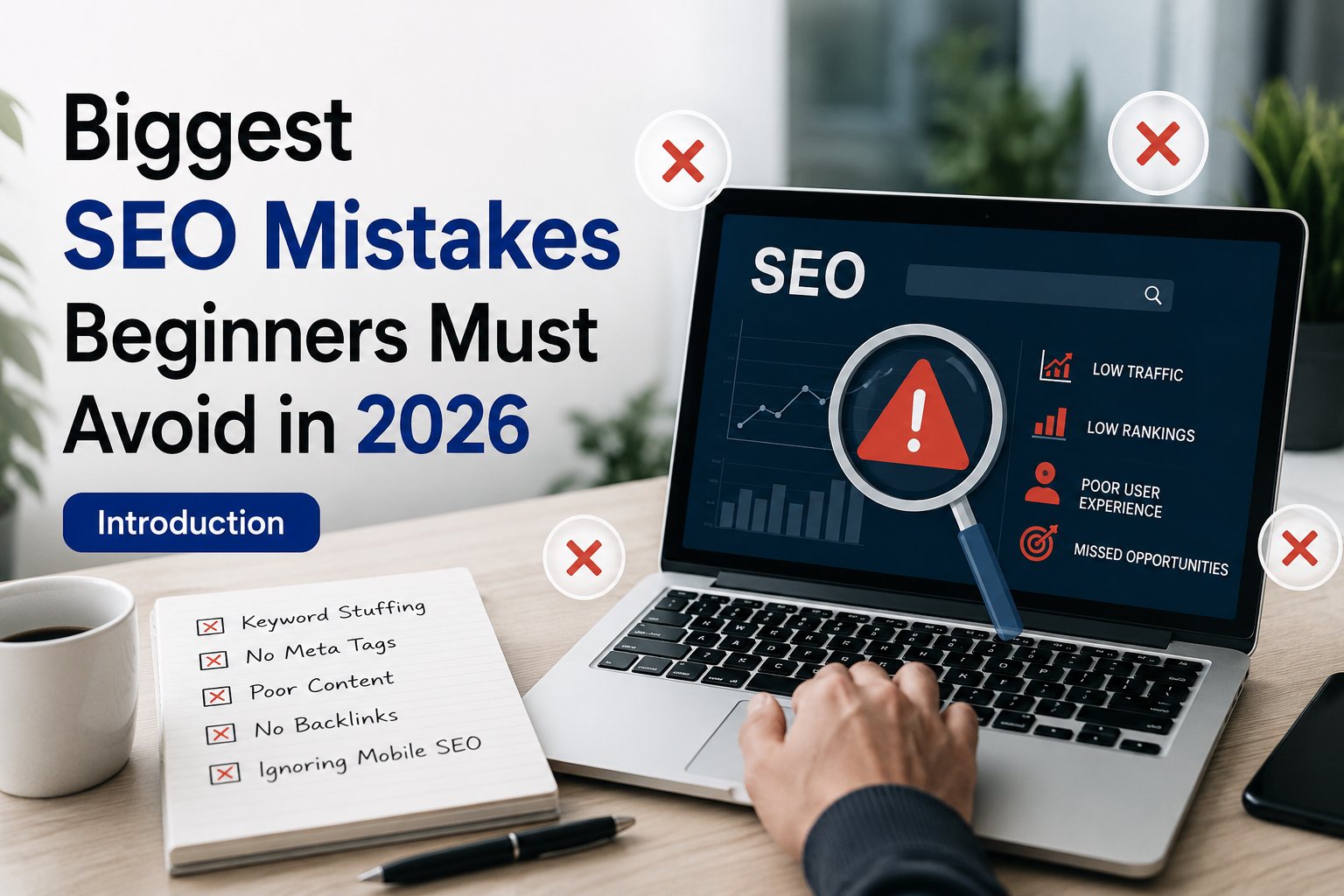 Biggest SEO Mistakes Beginners Must Avoid
