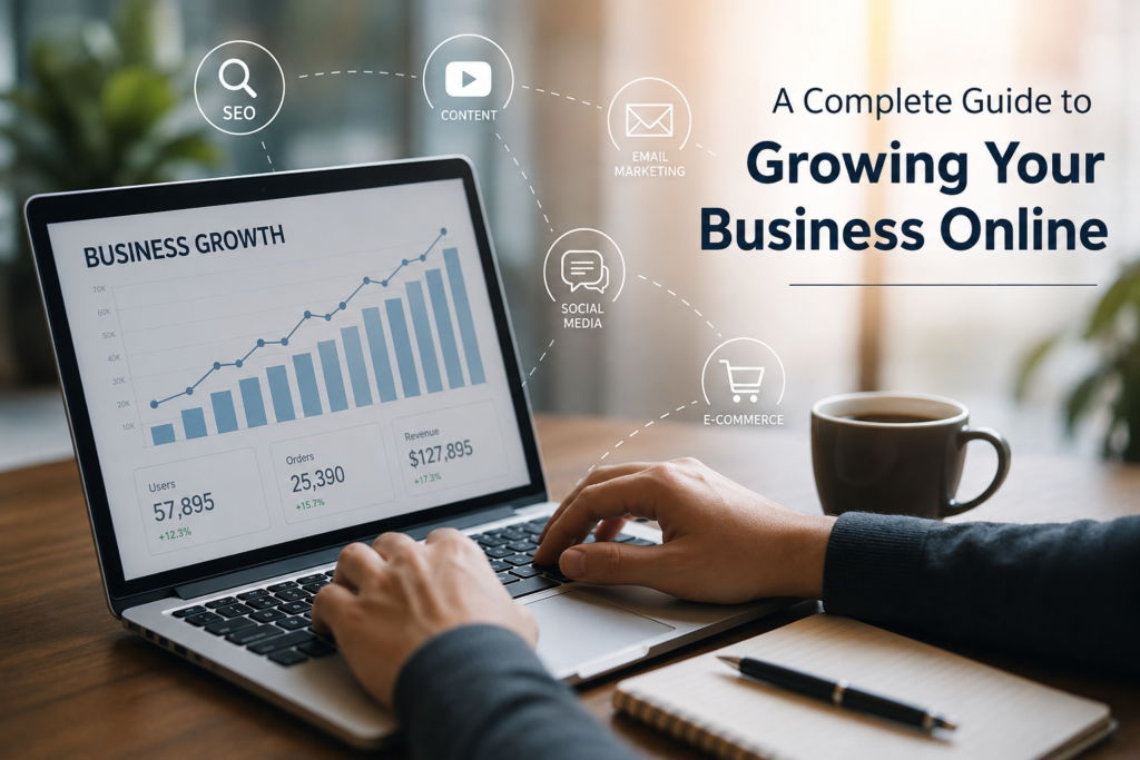 A Complete Guide to Growing Your Business Online ?