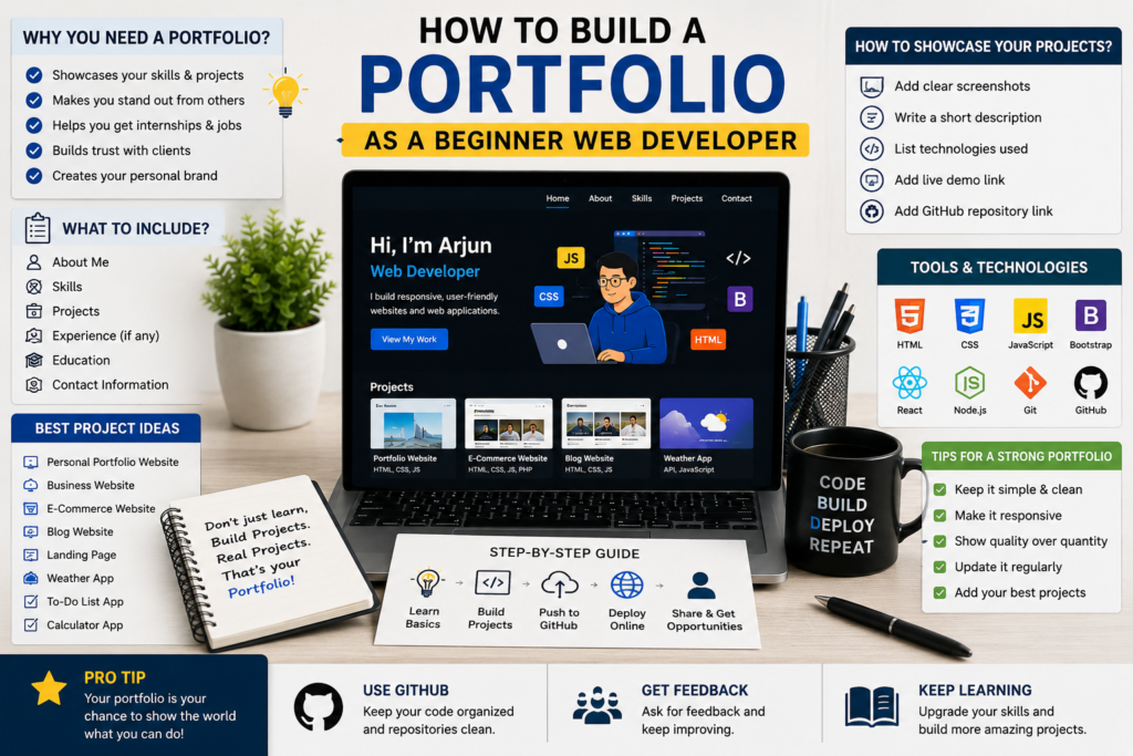 How to Build Portfolio as a Beginner