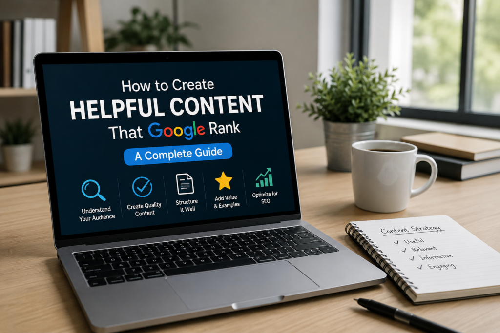 How to Create Helpful Content That Google rank