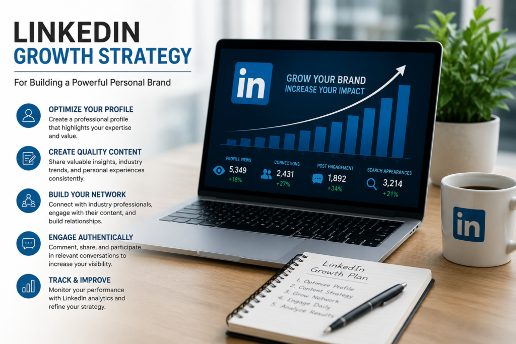 LinkedIn Growth Strategy for Building a Powerful Personal Brand 