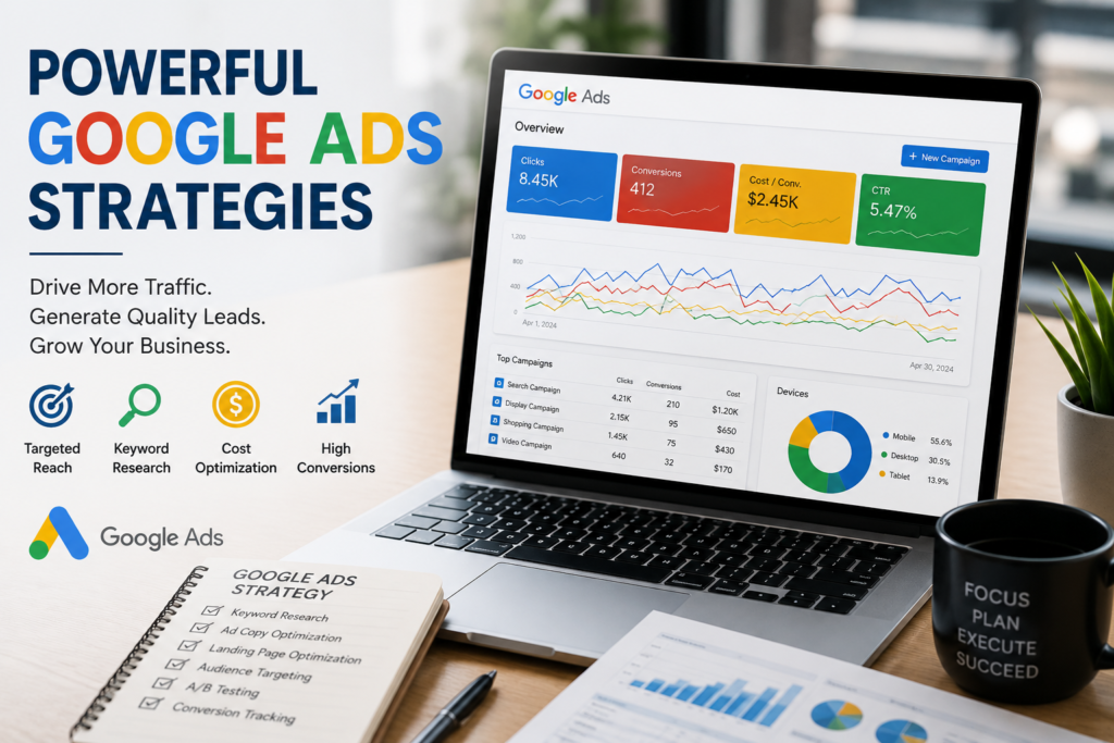 10 Powerful Google Ads Strategies