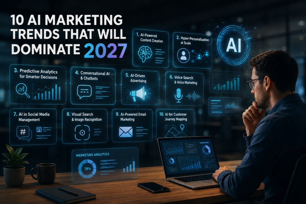 10 AI Marketing Trends That Will Dominate 2027 ?