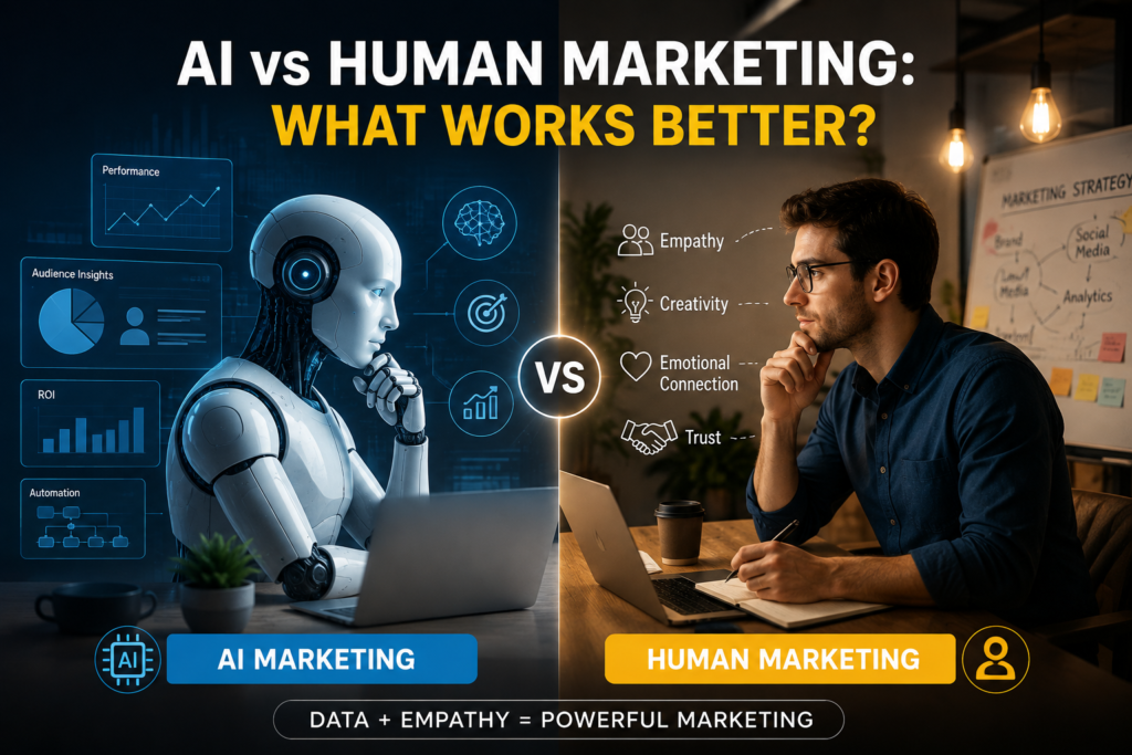AI vs Human Marketing:
