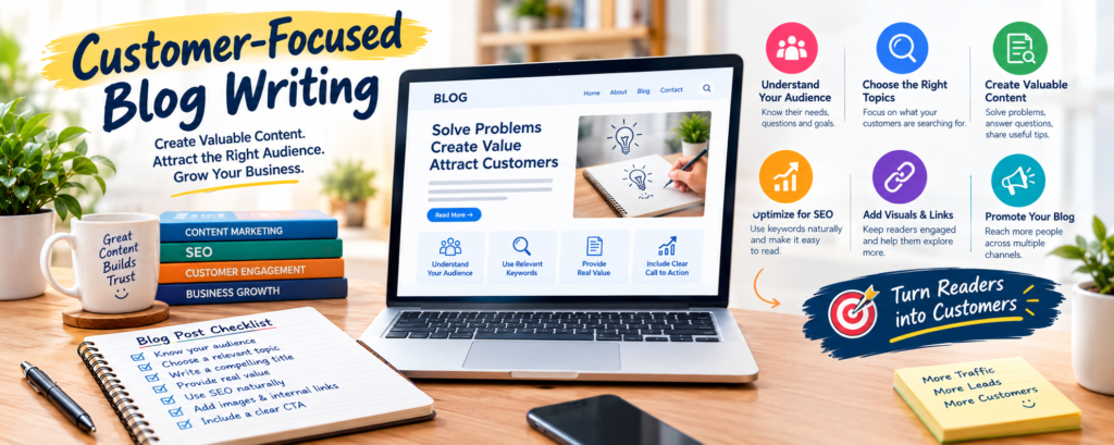Customer-Focused Blog Writing – How to Create Blog Posts That Attract Customers