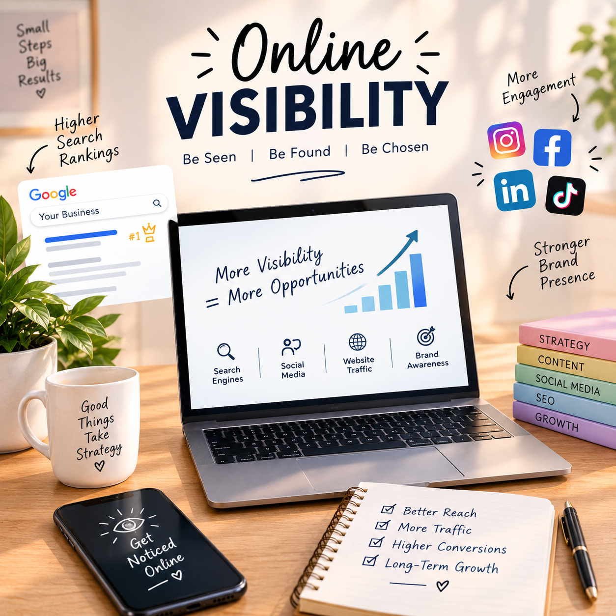 improve visibility online