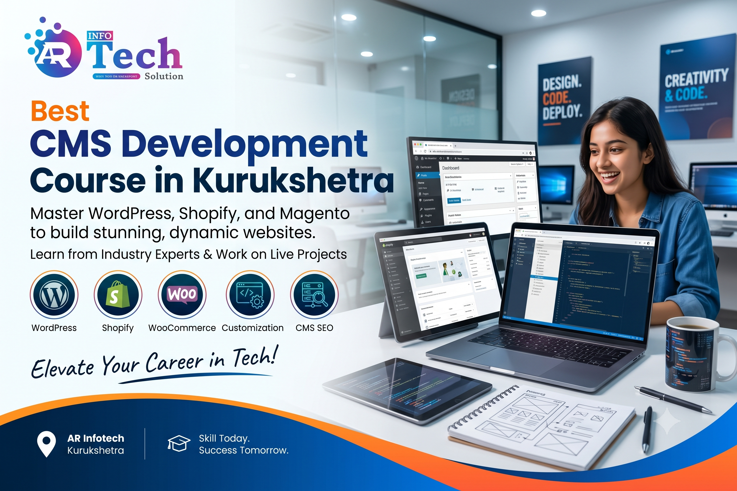 Best CMS Development Course in Kurukshetra